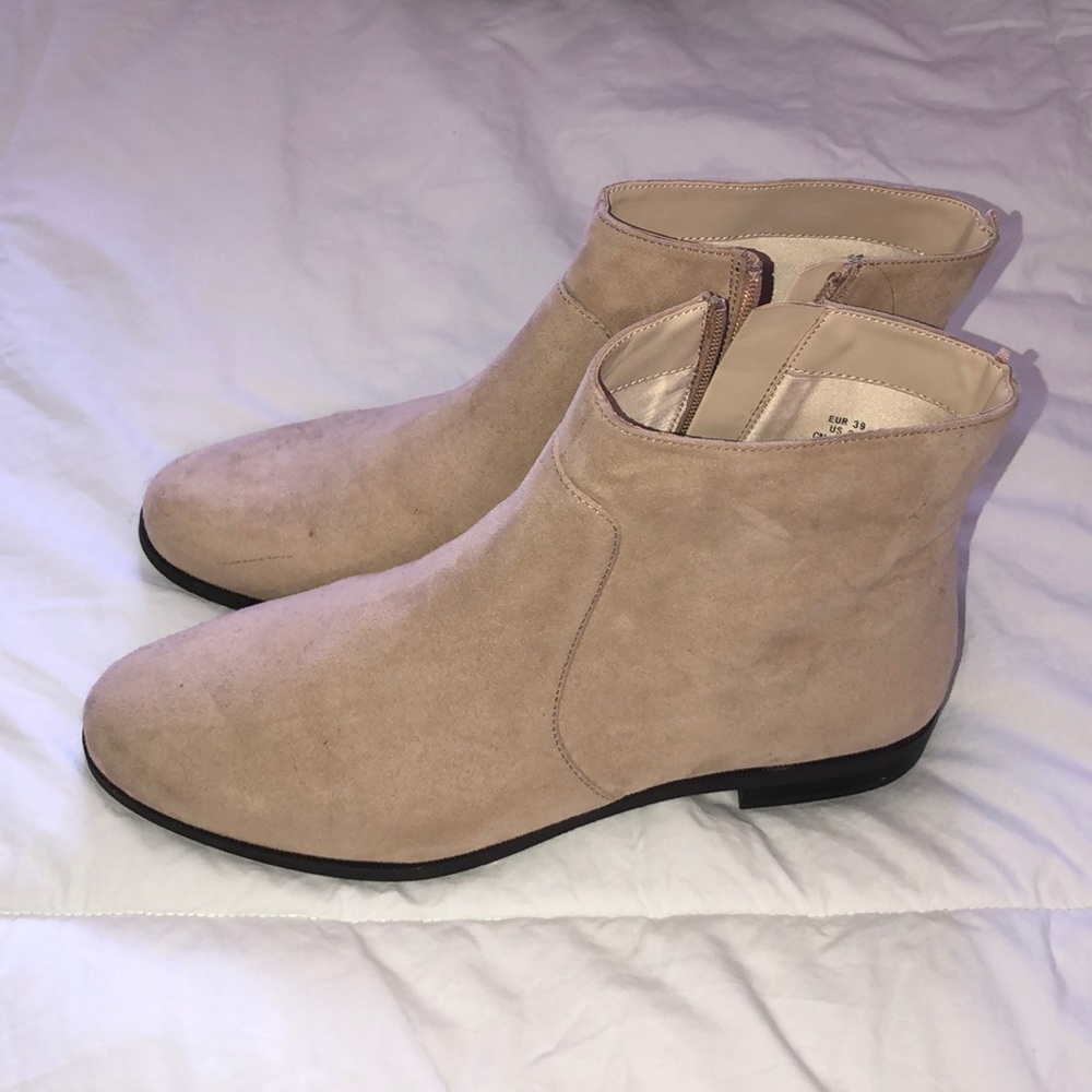 H&M Suede Booties
